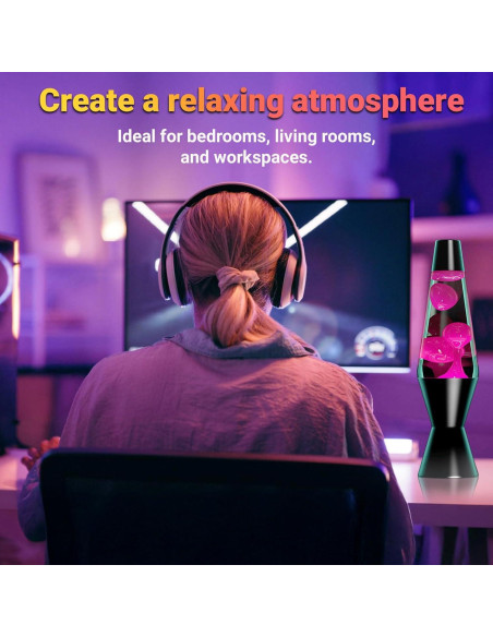 Bombillas de Lava 25W E17 Regulables 2700K - Paquete de 4