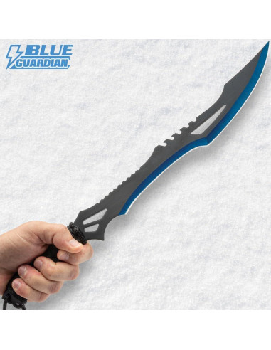 Conjunto de Machetes Gemelos BUDK Blue Guardian 11" Acero Inoxidable