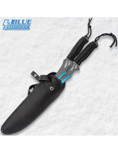 Conjunto de Machetes Gemelos BUDK Blue Guardian 11" Acero Inoxidable