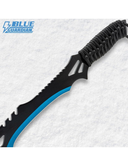 Conjunto de Machetes Gemelos BUDK Blue Guardian 11" Acero Inoxidable