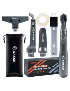 Kit de Herramientas para Sellado Saker 4 en 1 - Aluminio