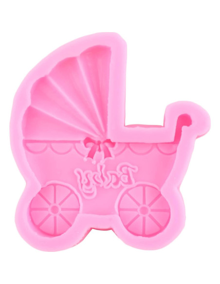 Molde de Silicona para Fondant Baby Shower MIYAHOUSE - Set 7 Piezas