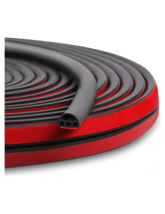 Tira de Sellado de Puerta Benory 6m Silicona Aislamiento Acústico