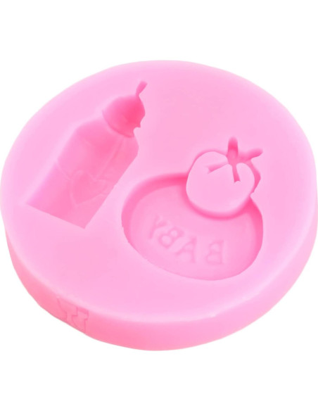 Molde de Silicona para Fondant Baby Shower MIYAHOUSE - Set 7 Piezas