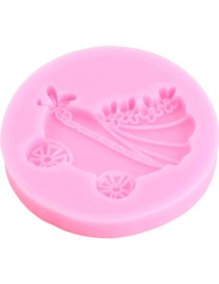 Molde de Silicona para Fondant Baby Shower MIYAHOUSE - Set 7 Piezas