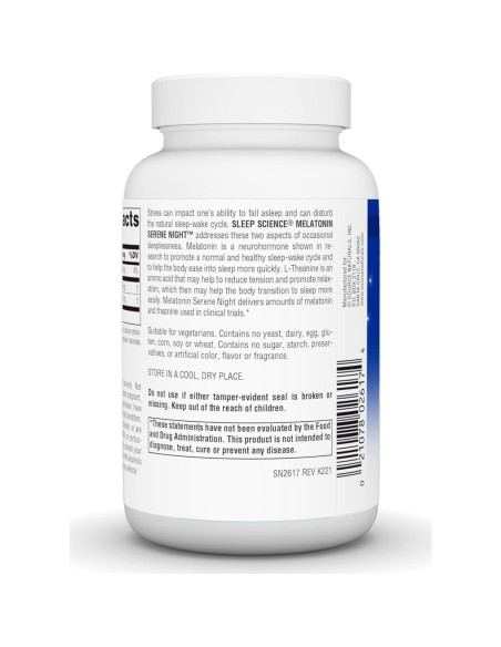 Melatonina Source Naturals 3 mg - 120 Tabletas Vegetarianas