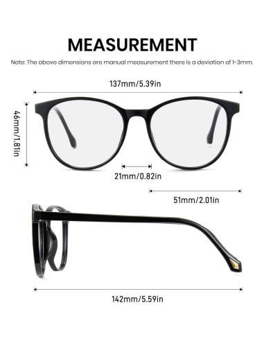 Gafas Fotoquímicas Cyxus 8193 Unisex Protección UV Luz Azul