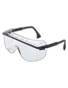 Gafas de seguridad Uvex S2500 con lente clara y marco negro