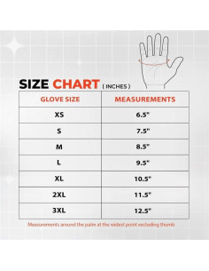 Guantes de Cuero Sin Dedos Daniel Smart para Hombre - Calavera Reflectante 2