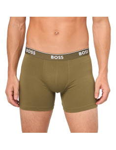 Calzoncillos Boxer BOSS Algodón Stretch Hombre 3 Pzs 2