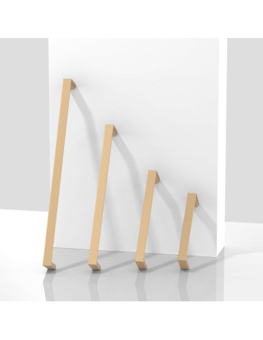 Paquete de 10 Tiradores de Gabinete Asimerdeco Bronce 76mm