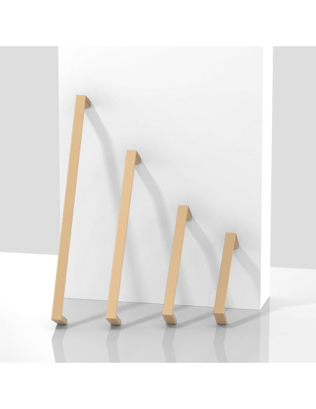 Paquete de 10 Tiradores de Gabinete Asimerdeco Bronce 76mm