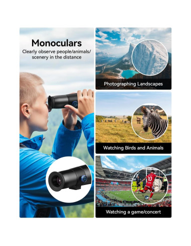 Lente Telefoto HD 30X APEXEL para iPhone y Smartphones