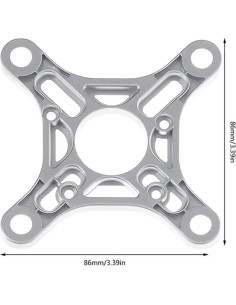 Placa de Montaje Absorbente de Choque MOUDOAUER para Gimbal DJI Phantom 3 2