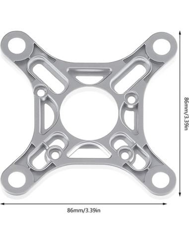 Placa de Montaje Absorbente de Choque MOUDOAUER para Gimbal DJI Phantom 3