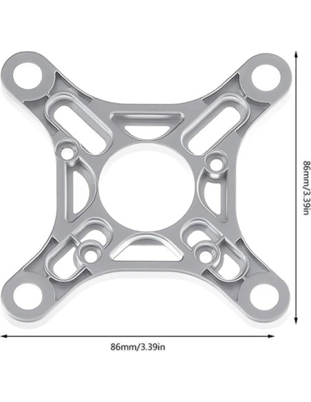 Placa de Montaje Absorbente de Choque MOUDOAUER para Gimbal DJI Phantom 3