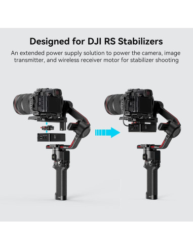 Placa de Batería V SMALLRIG 4189 para DJI RS 3 / RS 2