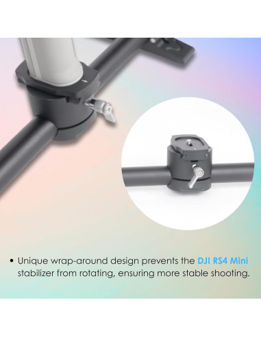 Agarradera Doble para Gimbal DJI RS3 Mini y RS4 Mini - DF