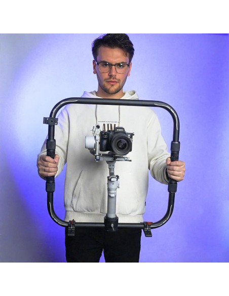 Agarradera Doble para Gimbal DJI RS3 Mini y RS4 Mini - DF