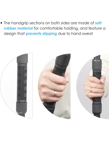 Agarradera Doble para Gimbal DJI RS3 Mini y RS4 Mini - DF