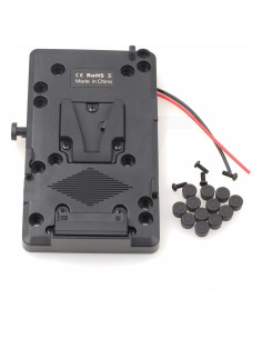 Adaptador Placa de Batería V Mount HangTon D-tap 50W