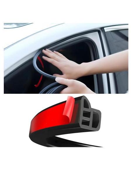 Tira de Sello para Puerta de Auto Bittwee 5m Aislante Sonido