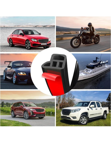 Tira de Sello para Puerta de Auto Bittwee 5m Aislante Sonido