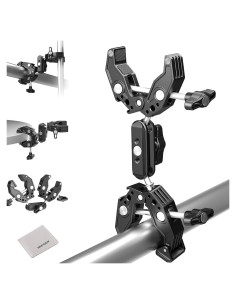 Soporte de Abrazadera Doble NEEWER UA036 para Fotografía