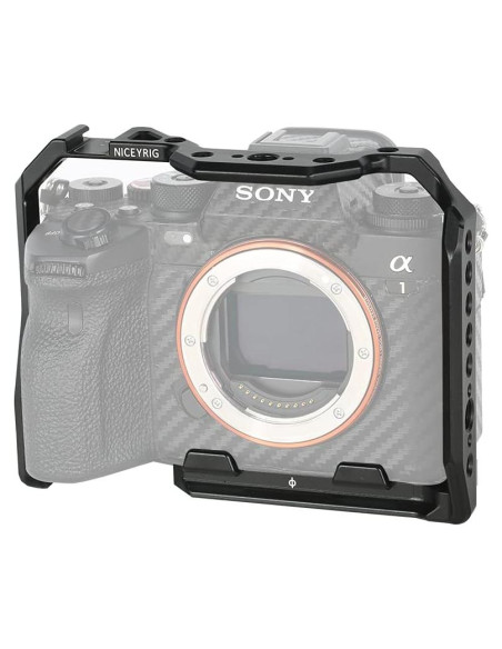 Jaula Ligera NICEYRIG para Sony A1/A7IV/A7RIV/A7III - Aluminio