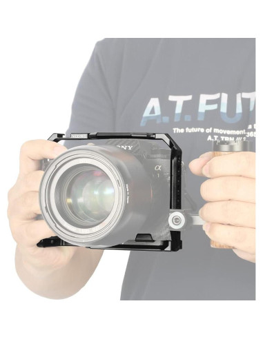 Jaula Ligera NICEYRIG para Sony A1/A7IV/A7RIV/A7III - Aluminio