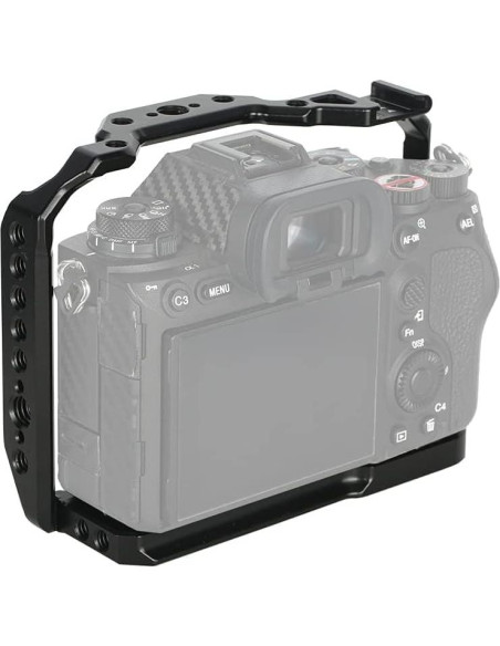 Jaula Ligera NICEYRIG para Sony A1/A7IV/A7RIV/A7III - Aluminio
