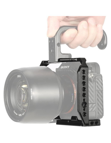 Jaula Ligera NICEYRIG para Sony A1/A7IV/A7RIV/A7III - Aluminio