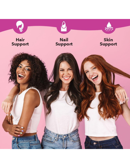 Suplemento Beau-T LifeSeasons 180 Cápsulas - Cabello, Uñas y Piel