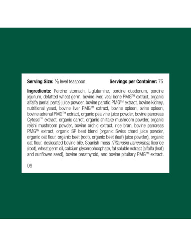 Suplemento Digestivo Canino Standard Process 30 g - Salud Intestinal