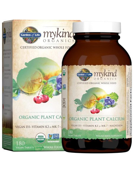 Multivitamina y Calcio Vegetal Garden of Life para Mujeres 120 Tab