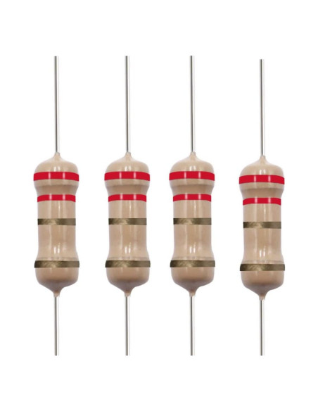 Resistor 2.2 Ohm 1/4 W California JOS - 10 Piezas