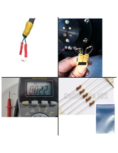 Resistor 2.2 Ohm 1/4 W California JOS - 10 Piezas 2