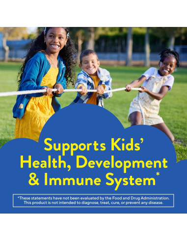 Multivitaminas Gummy L'il Critters 70 Gomas Niños Sabor Frutas