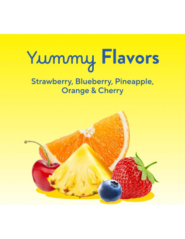 Multivitaminas Gummy L'il Critters 70 Gomas Niños Sabor Frutas