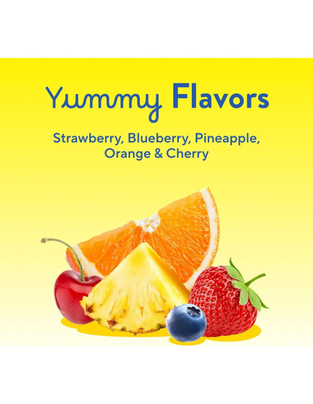 Multivitaminas Gummy L'il Critters 70 Gomas Niños Sabor Frutas