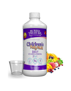Multivitamínico Líquido Diario para Niños Buried Treasure 473ml