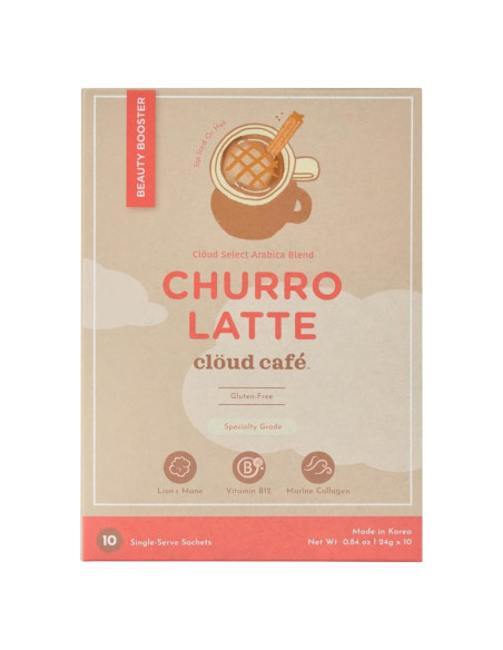 Café Instantáneo Clud con Colágeno Marino - 10 Sobres