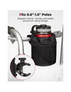 Soporte para Tazas KEMIMOTO Universal para Manillar 24oz 2