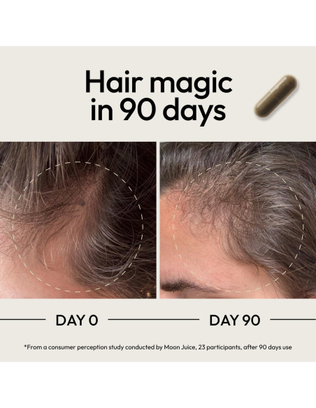 Suplemento para el Cabello Moon Juice SuperHair 120 Cápsulas