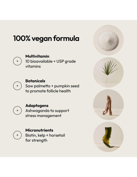 Suplemento para el Cabello Moon Juice SuperHair 120 Cápsulas