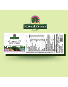 Multivitamina Completa para Mujeres Respuesta de la Naturaleza 60 Cápsulas Vegetarianas 2