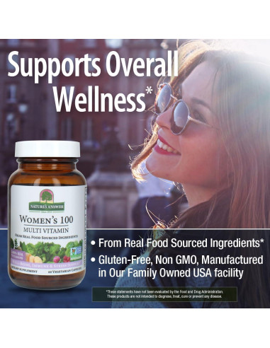 Multivitamina Completa para Mujeres Respuesta de la Naturaleza 60 Cápsulas Vegetarianas