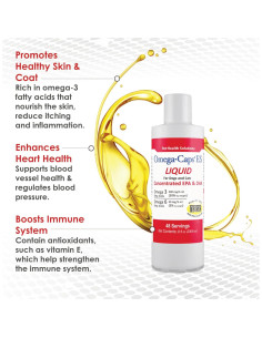 Suplemento Omega-3 y Omega-6 para Perros y Gatos 236.6 ml 2