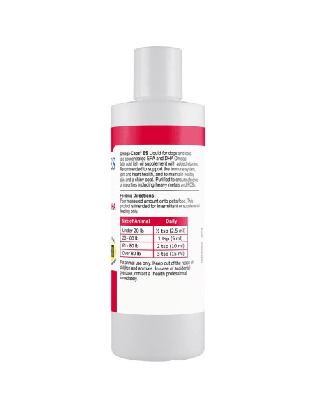 Suplemento Omega-3 y Omega-6 para Perros y Gatos 236.6 ml