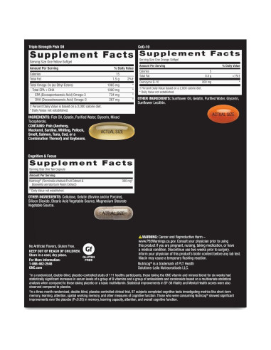 GNC Mega Men 50 Plus Vitapak 30 Paquetes Multivitaminas